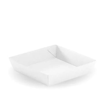 Tray #2 -178 x 178 x 45mm - white [240 PER CARTON]