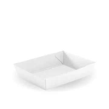 Tray #3 - 180 x 134 x 45mm - white [250 PER CARTON]