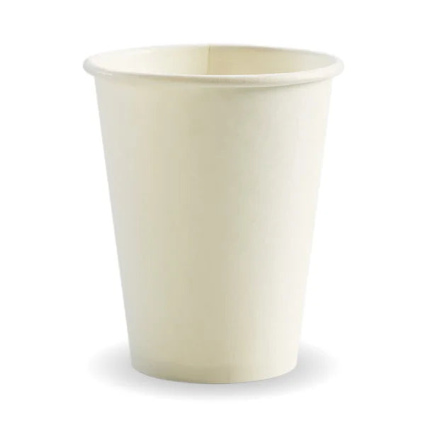 230ml (6oz) cup (fits small lids) - white [1000 PER CARTON]