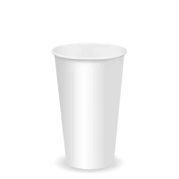 600ml / 20oz (90mm) cold paper cup - white [1000 PER CARTON]