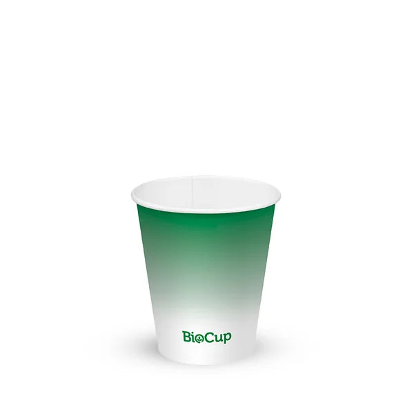 200ml / 6oz (80mm) cold paper cup - green fade [1000 PER CARTON]