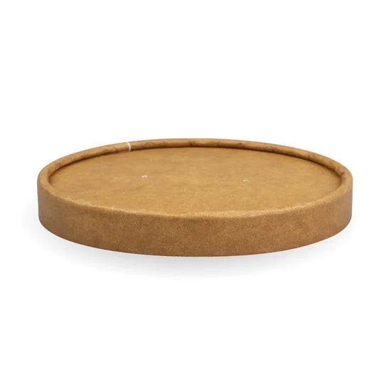 250ml (8oz) bowl paper lid - kraft