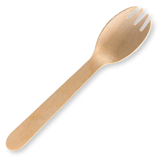 16cm spork FSC 100% - wood
