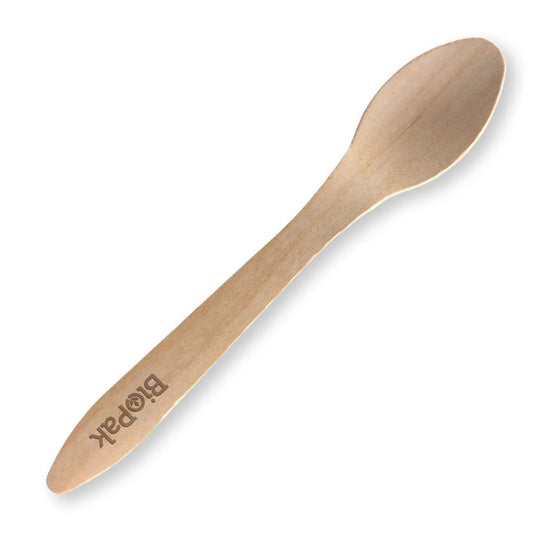 19cm coated spoon - FSC 100% - wood