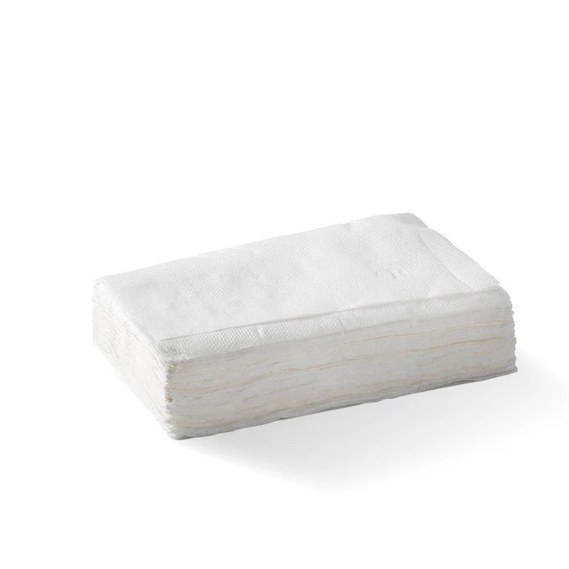 1-ply tall dispenser napkin (E Fold) - white [5000 PER CARTON]