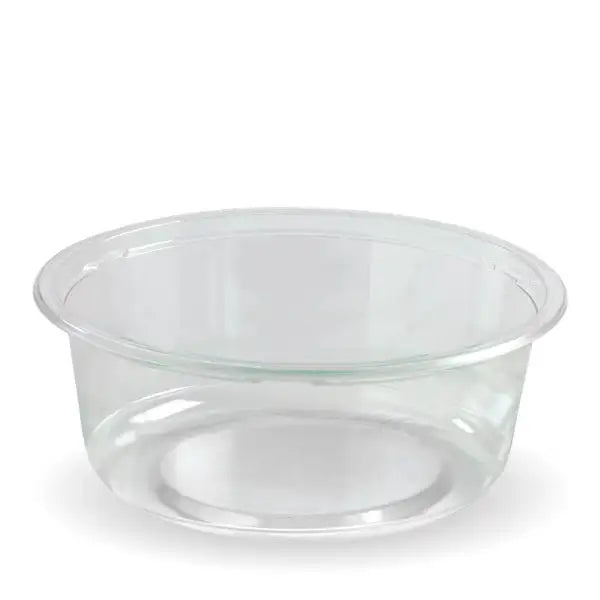 600ml unbranded bowl - 143mm - clear [600 PER CARTON]